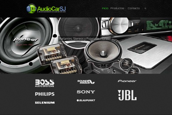 Sitio web de Audio-Car